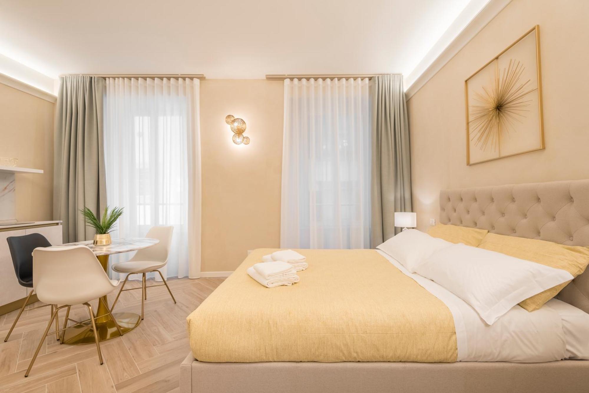 Golden Chic - Citta Alta Daire Bergamo Oda fotoğraf